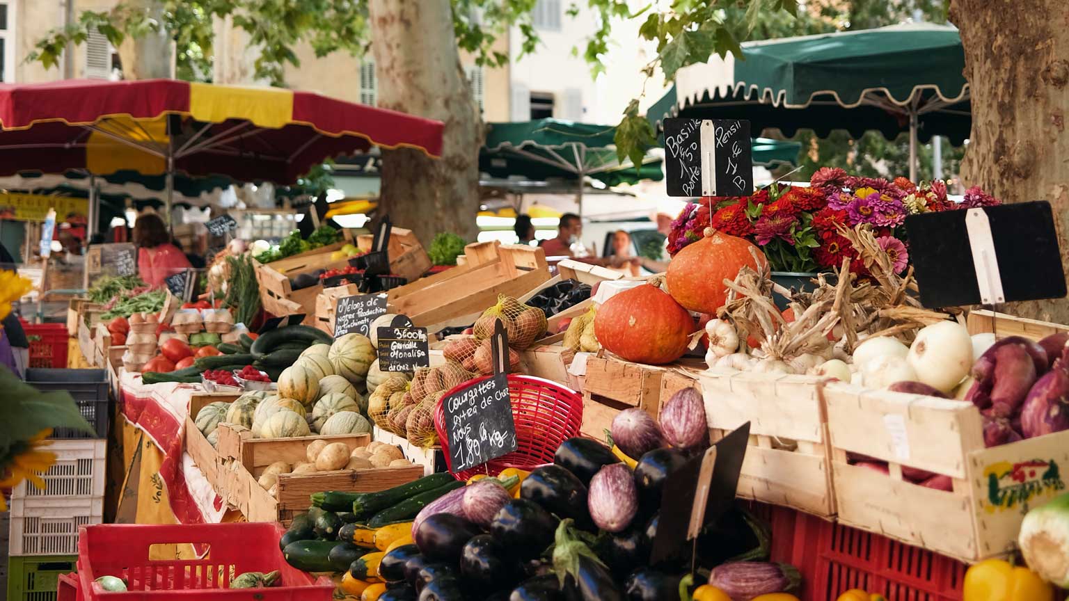 Les 5 plus beaux marchés provençaux autour de Cotignac